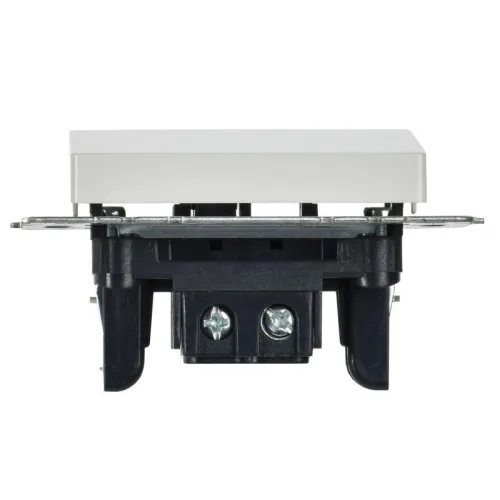 Выключатель проходной 1-кл. СП BRITE ВС10-1-6-БрБ 10А механизм бел. IEK BR-V12-0-10-K01 фото 4