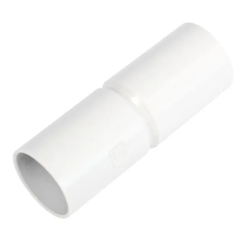 Патрубок-муфта d20мм бел. Промрукав PR.01720б