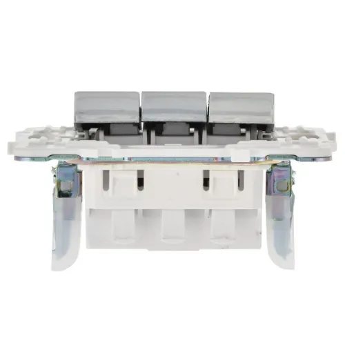 Выключатель 3-кл. SKANDY 10А SK-V11N никель IEK SK-V30-0-10-K50 фото 4