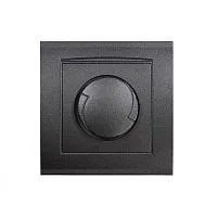 Светорегулятор СП Бриллиант 500Вт в сборе графит Universal 7947427-Gr