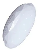 Светильник светодиодный Classic DIAMOND 36Вт 230В 4000К 2340лм 368х65мм настенно-потолочный КОСМОС KCDiam36W_4000