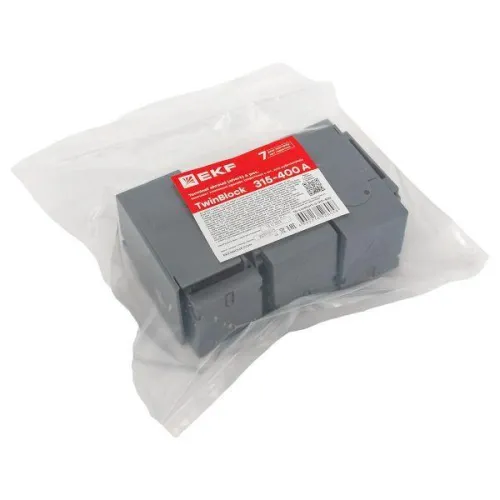 Комплект клеммных крышек (короткие) для рубильников TwinBlock 315-400А (уп.6шт) EKF tb-cvrshort-6-315-400 фото 9