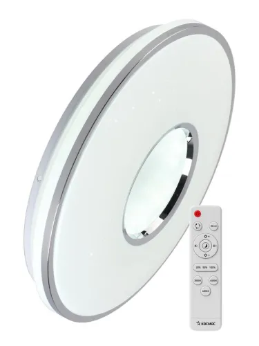 Светильник светодиодный PREMIUM ORION 75Вт 230В 3000-6500К 6000лм IP40 492х87мм настенно-потолочный управляемый с пультом ДУ КОСМОС KSOrio75W