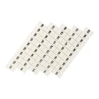 Маркеры для UT/ST/Push-in 4 с нумерацией 150-200 (уп.100шт) EKF zb-st-4-150-200