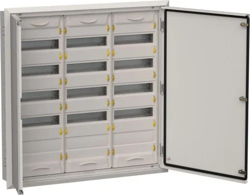 Корпус ЩРв-180 (3х60) TITAN 5 880х885х130 IP31 сер. метал. IEK TI5-50-V-3X060-31-7035