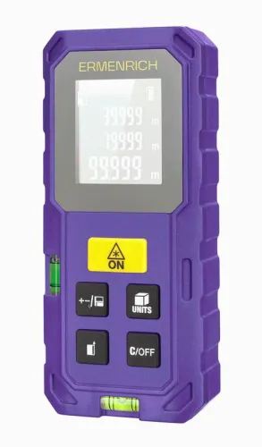 Рулетка лазерная Reel PLUS GS40 фиолет. Ermenrich 86257