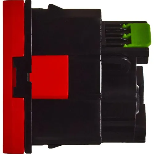 Розетка 2мод. 16А 250В 45град. с заземл. защ. шторки безвинт. зажимы красн. ИЭК Leg 4525059 фото 7