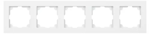 Рамка 5-м СП Accent 6-505-01 бел. Intro Б0063775