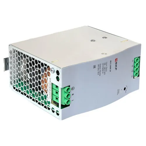 Блок питания на DIN-рейку 240Вт Uвх ~ 220В AC Uвых - 24В DC постоянного тока EKF DR-E-240W-24 фото 11