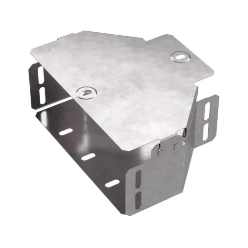 Переходник для лотка симметричный 200х100х80 с крышкой Стандарт Промрукав PR16.0473