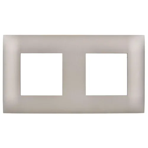 Рамка 2-м SKANDY SK-F02Sh шампань IEK SK-M22-K37 фото 2