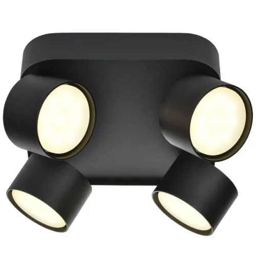 Светильник 4044 накладной потолочный 4хGX53 черн. IEK LT-UPB0-4044-GX53-1-K02 фото 2