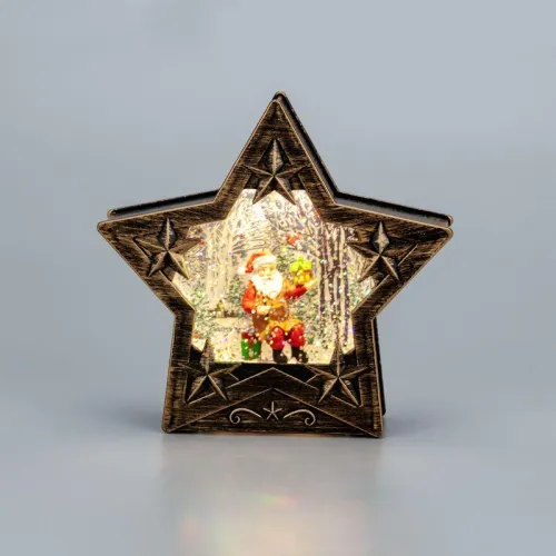 Светильник декоративный (фигура) "Звезда" с эффектом снегопада и подсветкой Neon-Night 501-182 фото 7
