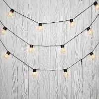 Гирлянда светодиодная "Лофт" 5м 20LED тепл. бел. 1.2Вт IP20 провод ПВХ черн. Neon-Night 303-066