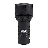 Зуммер с непрерывным сигналом OptiSignal Compact D22 С7-B-B2C черн. 24В AC/DC КЭАЗ 362181