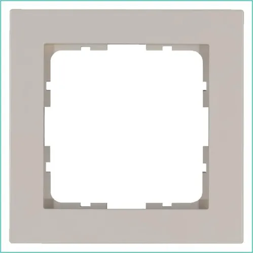 Рамка 1-м G-Classic тауп Jasmart G1001T