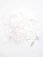 Гирлянда "Нить" ILDM096RGB-C-USB-RC 96 RGB минисветодиодов 9.6м с контроллером для помещений пульт SHLights 4690601049971