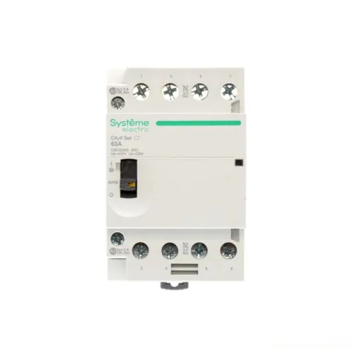 Контактор 4п City9 Set 4НО 63А AC 400В-230В SE C9C32463 фото 3