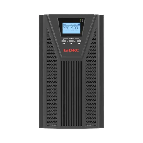 Источник бесперебойного питания онлайн для Small Tower 3000В.А/2700Вт 1/1 4хSchuko EPO USB RS-232 RJ45 без АКБ 7А.ч DKC SMALLT3A0PS фото 3
