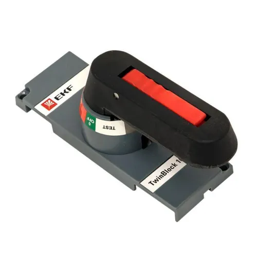 Рукоятка управления для прямой установки на рубильники реверсивные (I-0-II) TwinBlock 160-250А PROxima EKF tb-160-250-fh-rev фото 3