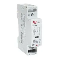 Контактор модульный КМ 20А 2NО 230В AC (1 мод.) AVERES EKF km-av-1-20-20-230V