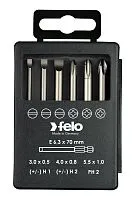 Набор бит SL/H (+/-) Industrial 70мм в кейсе (уп.6шт) Felo 03292716