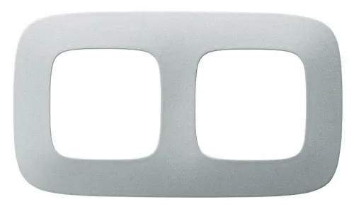 Рамка 2-м Valena Allure универсальная алюм. Leg 754392 фото 2