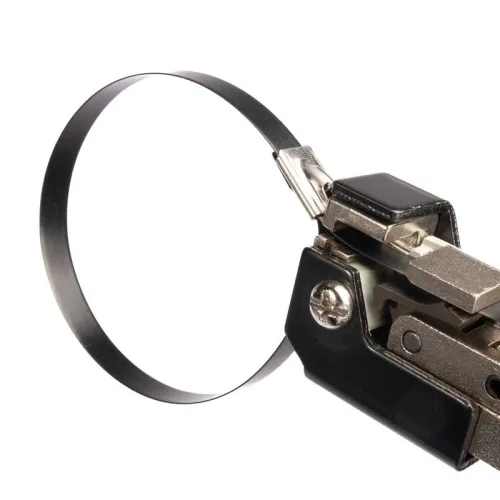 Хомут кабельный СКС-П (304) 4.6х300 стальной с покрытием (уп.100шт) Fortisflex 74933 фото 5