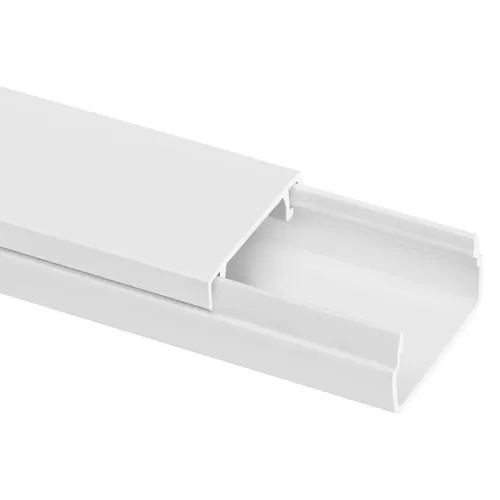 Кабель-канал 20х10 L2000 пластик бел. TOKOV ELECTRIC TKE-KK-20-10-2000-WH фото 2