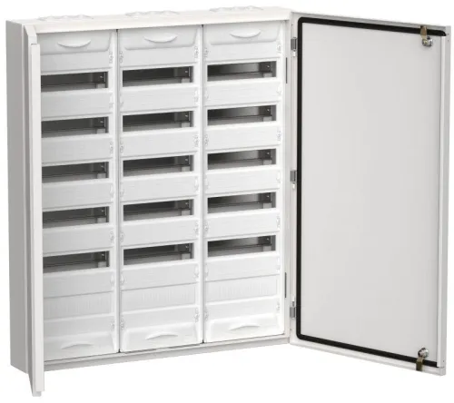 Корпус ЩРн-216 (3х72) TITAN 5 960х830х140 IP54 метал. бел. IEK TI5-50-N-3X072-54