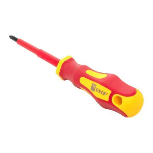 Отвертка PZ1х80мм Master 1000В Basic EKF pz-1-80-mas-in фото 4