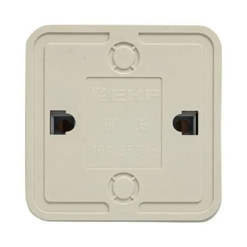 Переключатель проходной 1-кл. ОП Рим 10А IP20 бел. EKF ENV10-025-10 фото 3