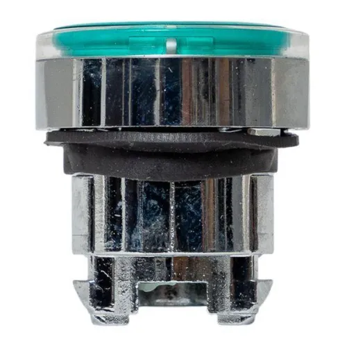 Механизм кнопки исполнительный XB4 зел. плоский возвратный без фиксации с подсветкой IP65 EKF XB4BW-G-65 фото 3