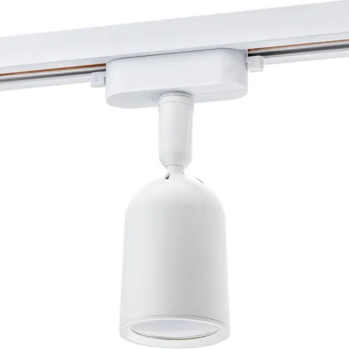Светильник трековый ARTLINE поворотный 55х55х87мм GU10 230В пластик 4кв.м бел Ritter 59869 9 фото 4