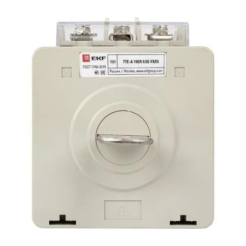 Трансформатор тока ТТЕ-А 150/5А кл. точн. 0.5S с клеммой напряжения PROxima EKF tte-S-150-0.5S фото 4