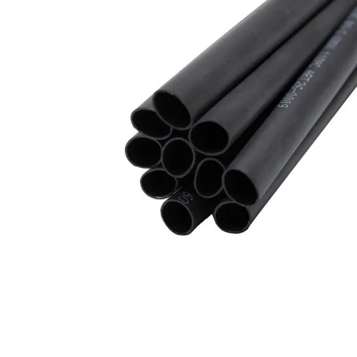 Трубка термоусадочная двустенная клеевая 9/3 (3:1) 1м черн. Rexant 26-0009 фото 5