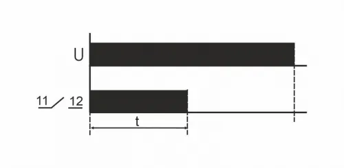 Реле времени PCA-512 8А 230В 1 перекл. IP20 задержка выключ. монтаж на DIN-рейке F&F EA02.001.001 фото 3