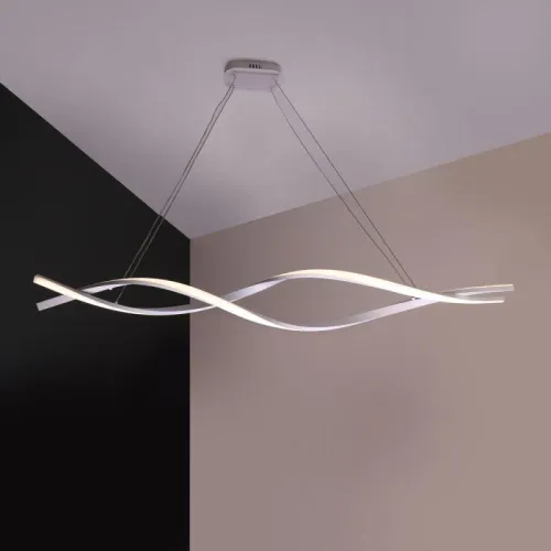 Люстра светодиодная LCL-1041 White2 управляемая LED 55Вт Camelion 15227 фото 4