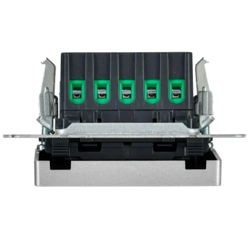 Кнопка звонка BRITE 10А ВС10-1-9-БрА для отелей с индик. механизм алюм. IEK BR-V14-2-10-K47 фото 5