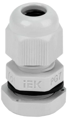 Сальник PG7 d5-6мм IP54 (СТ) IEK YSA20-06-07-54-K41-C