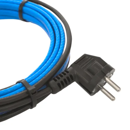 Кабель нагревательный саморег. 15Вт/м для обогрева трубопроводов StopFrost Inside 1м EKF SFI-15-1 фото 4