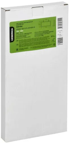 Светильник светодиодный ССА 1001 "ВЫХОД-EXIT" 3Вт аварийный односторонний IEK LSSA0-1001-003-K03 фото 2