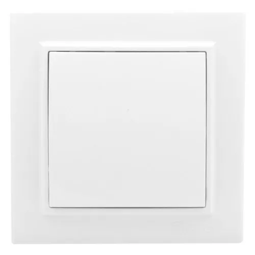 Кнопка нажимная СП Минск 10А белый EKF ERV10-028-10