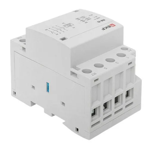 Контактор модульный КМ 25А 3NО+NC (3 мод.) EKF km-3-25-31 фото 3