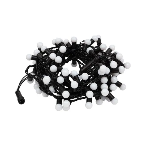 Гирлянда светодиодная "Мультишарики" 20м d17.5мм 200LED RGB 16Вт 220-240В IP65 провод ПВХ черн. (нужен шнур питания 303-500) Neon-Night 303-509 фото 2