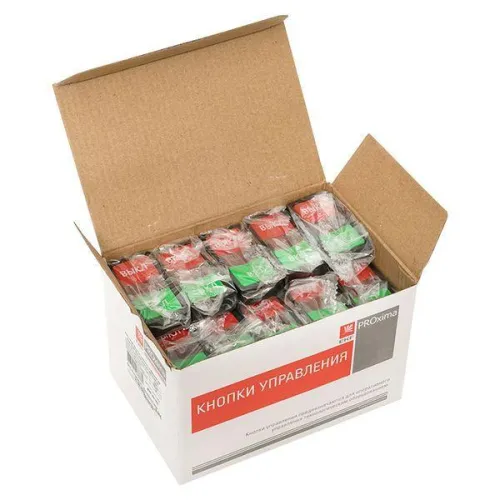 Кнопка AS-22N "Пуск-Стоп" прямоугольная 24В NO+NC EKF pbn-as-rec-24 фото 7