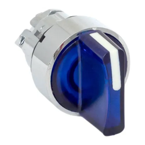 Механизм переключателя исполнительный ХB4 син. на 2 положения с фиксацией без подсветки с короткой ручкой PROxima EKF XB4BD2FL-B