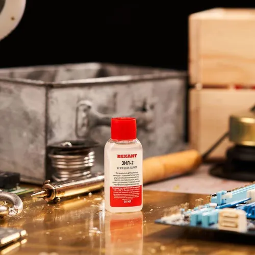 Флюс для пайки ЗИЛ-2 30мл Rexant 09-3630 фото 5