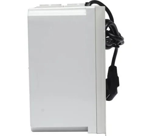 Стабилизатор напряжения АСН-1000 Н/1-Ц Lux 1ф 1кВт IP20 настен. релейный с двумя розетками Ресанта 63/6/14 фото 2