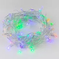 Гирлянда LED ULD-S1000-090/STA MULTI IP20 10м 90 диодов разноцвет. свет провод прозр. Uniel UL-00007179